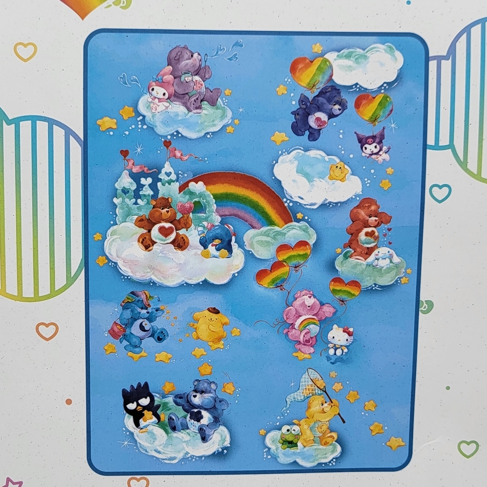 Hello Kitty & Care Bears Plush Throw Blanket NEW #1790 & 1791 - Picture 2 of 14
